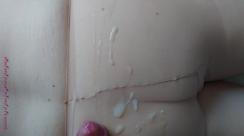 NylonjungeCarmen: Nylonjunge fucks a granny in pantyhose
