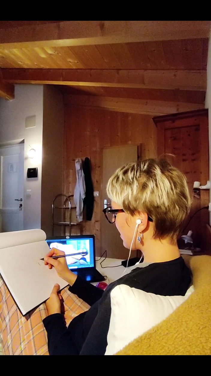 TheaRemmel: Dessin nu avec Thea