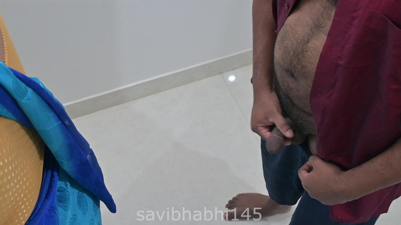 savithabhabhi: Asian Maid Jerking Owner Dick