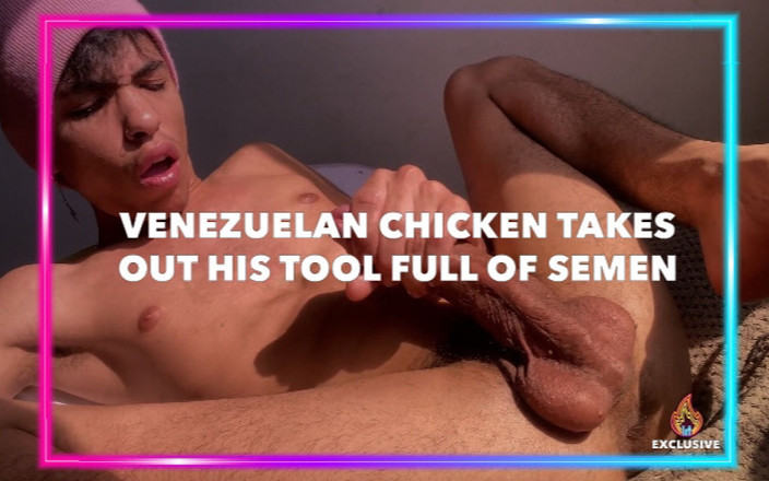 Isak pervert: Venezuelan chicken takes out his tool full of semen