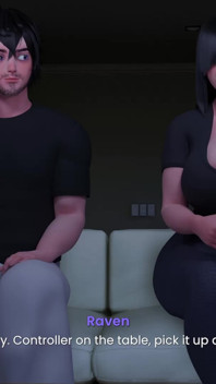 Mansion Days #5 - Goth Hottie Uses Her Wet Mouth