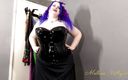 Mxtress Valleycat: Formosa in PVC in corsetto overbust