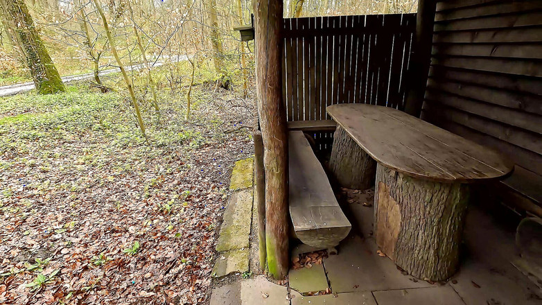 Bouncy Tits Action: Обнаженные сиськи долбят прямо на улице