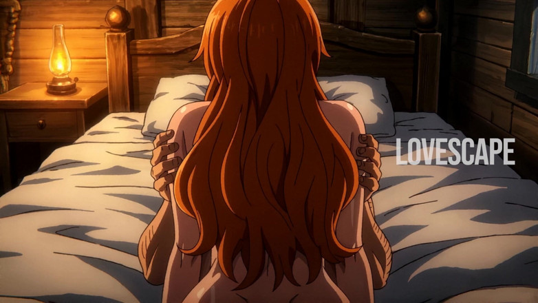 Lovescape: Hentai Couple Intense Bedroom Fuck (ai)