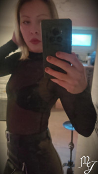 Nylon and Leather Fetishes - Mistress Julia