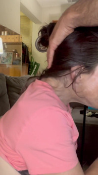 Pro Gumjob Lets Me Blow a Load in Her Hot Mouth.