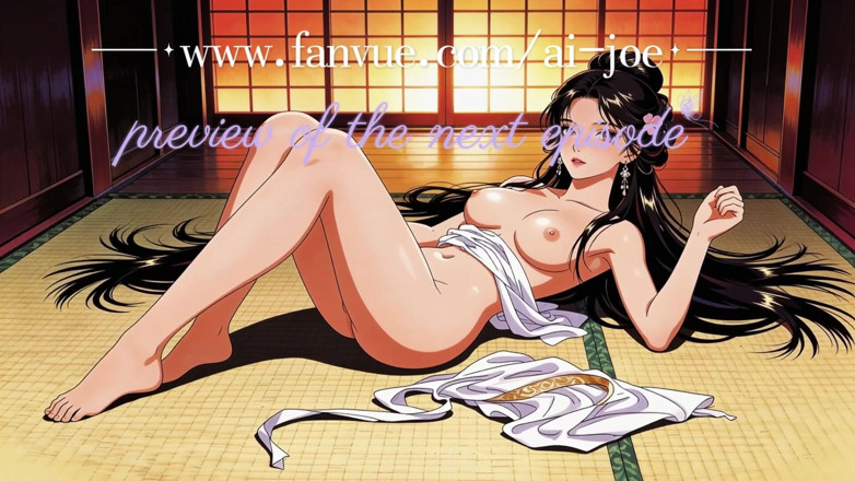 AI-JOE: Showa japonaise, belle jeune femme, style de peinture exquis. J’espère...