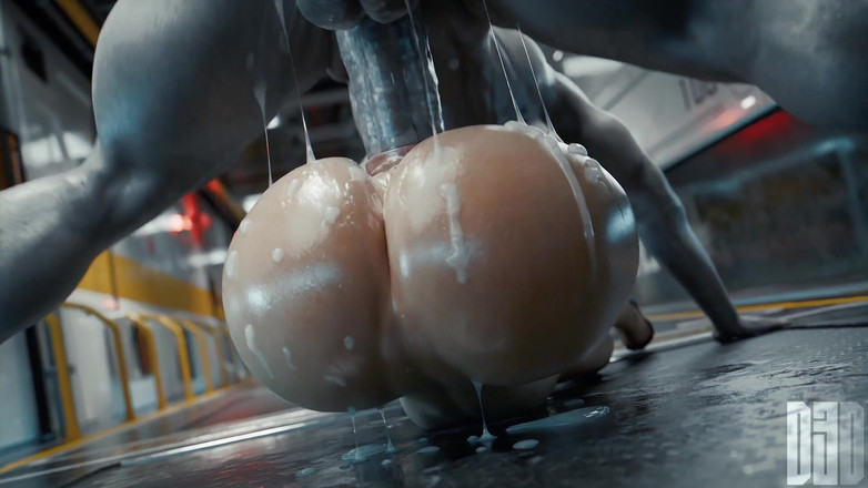 MR.Lust: Serge3dx intenzivní drsný sex: sexy děvka je ošukaná, deepthroat dávení,...