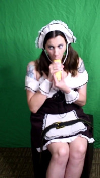 Eileen the Cornhusker Has a Popcorn Orgasm