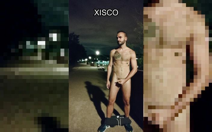 Xisco Freeman: Risky jerkoff at night