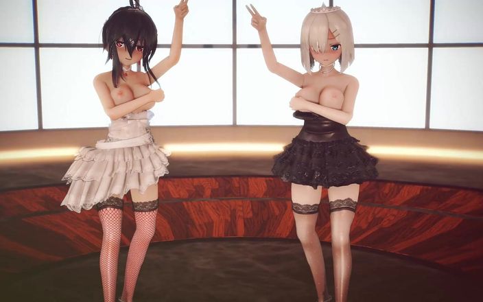 Mmd anime girls: Mmd R-18 Anime Girls Sexy Dancing (clip 48)