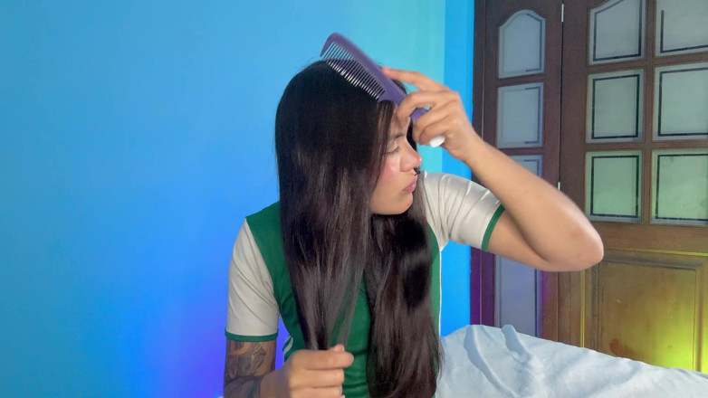Rollerpublic: Bermain dengan rambut lurus saya