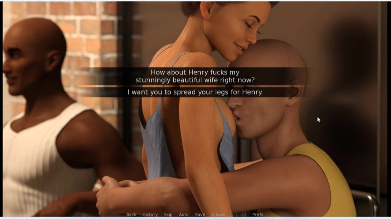 XXX Games Bunk: Meine hotwife - gameplay - rollenspiel - cowgirl - ehefrau reitet BBC vor cuck...