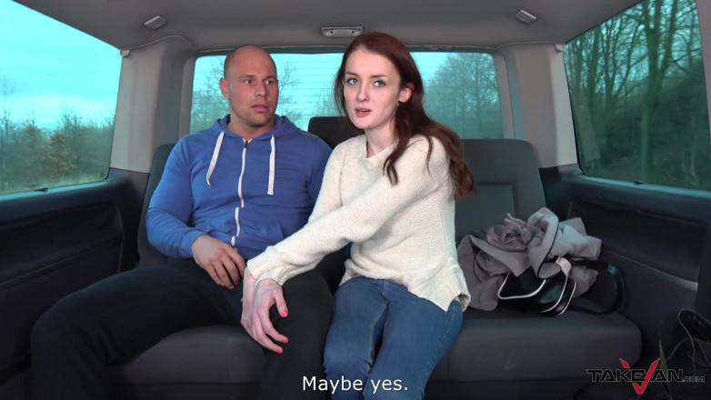 Take Van: Crazy ginger slut thinks that she will direct the fuck...