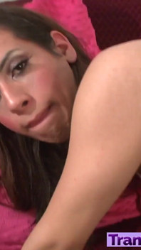 Pretty natural Paige is a hot transexual