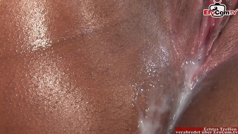EroCom: Black babe gets her pussy fucked hard by a black...
