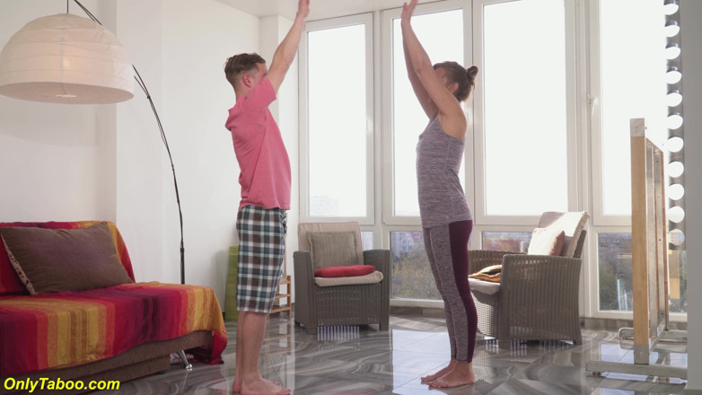Only Taboo: Redhead stepmom fucked by yoga teacher