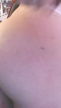 Using a Brush to Slap Your Ass