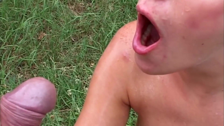 Nikky Thorne's Teen Club: Cock sucking babe gets pissed in her mouth