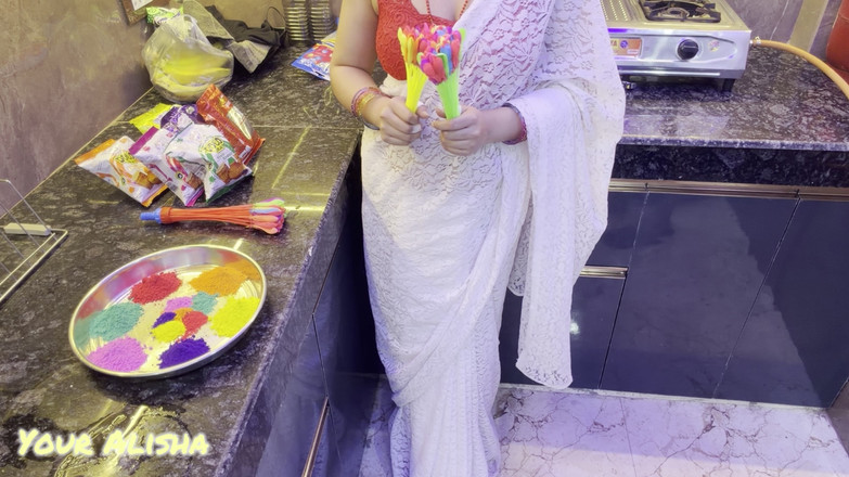 Your Alisha: Holi dengan bhabhi dan berseronok dengan bhabhi sepanjang malam