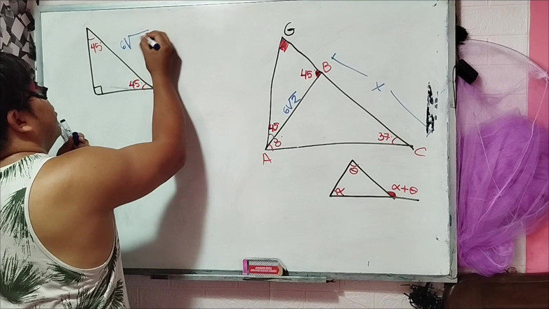 Rosaroja: 14 Trigonometry: Olympics Problem - Notable Triangles