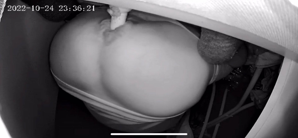 Haggy Baggy: Wooden butt knob in and out no hands