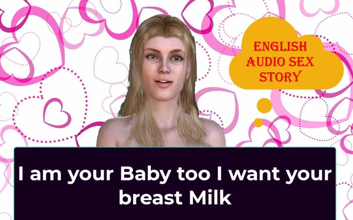 English audio sex story: I Am Your Baby Too I Want Your Breast Milk -...