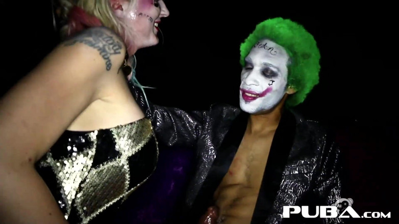 PUBA: CosPlay Whorley Quinn zostaje zerżnięta przez Jokera