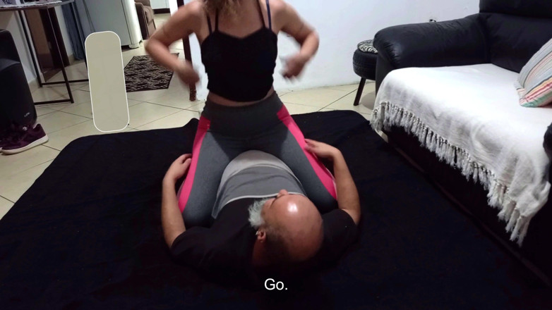 Gabi SweetCouplesStories: Stepfather Playfully Dry Rubs Against His Innocent Stepdaughter