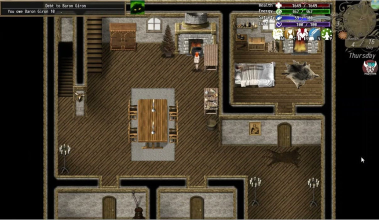 XXX Games Bunk: การต่อสู้กับบาป - เกมเพลย์ - สวมบทบาท - เย็ดนักโทษหญิงกับยามและกอบลินเย็ดผู้หญิง 4 คน