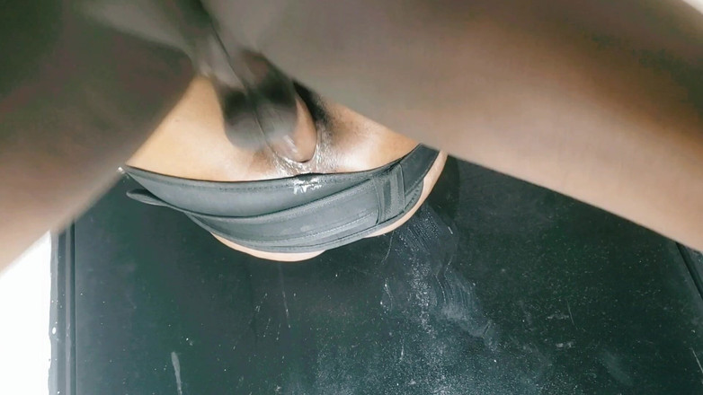 Ebony-forever69: Vild hårdhänt knullar henne på sex swing tarzan djungel stil