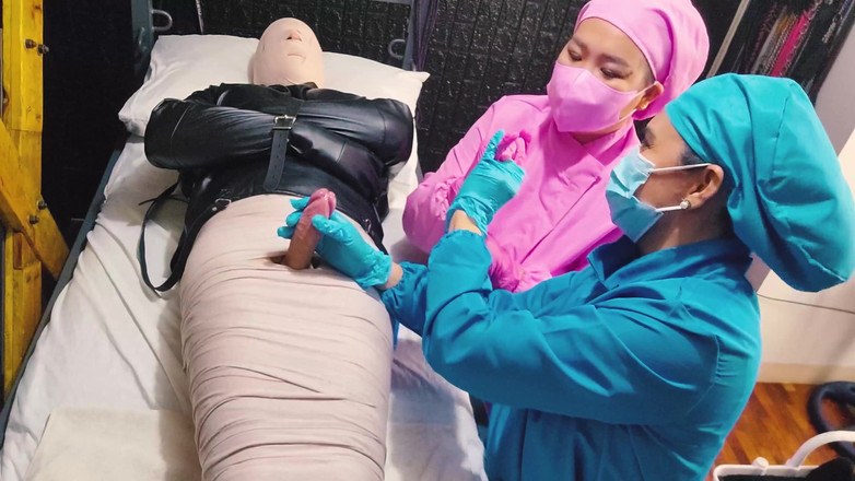 DominaFireOfficial: Mumifizierte patientin mit dem finger klingen