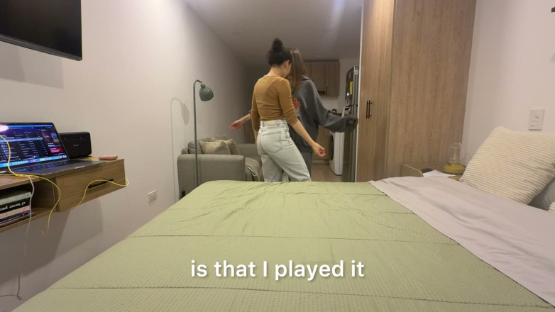 scarlettandc: 我们跳舞，然后以不同的姿势做爱