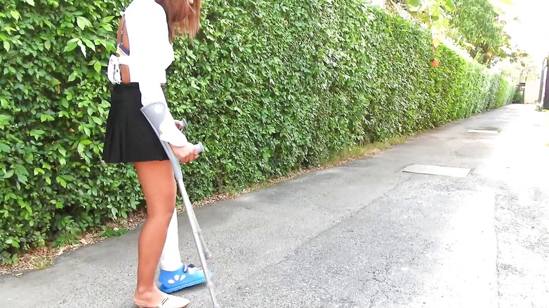 Asian Pussy Vision: Araba kazası - kısa oyuncu seçmeleri bacak filmi