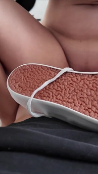 Stepson Caught His Stepmother Masturbating in Her New Sneakers
