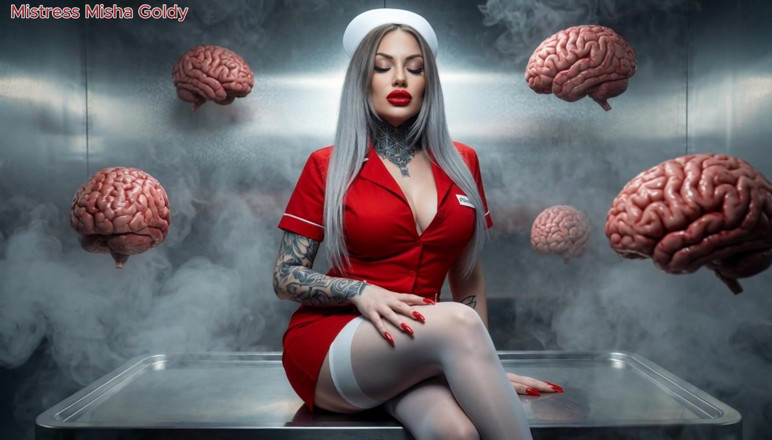 Goddess Misha Goldy: Zblbněte... Nechte se hladovět po ptákovi