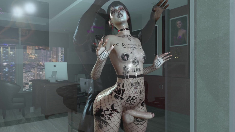 Velvixian 3 Femboy: Goth Femboy älskar BBC (femboy sex)