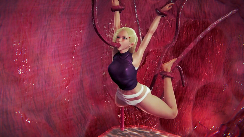 Waifu club 3D: Ino found strange things in a cave