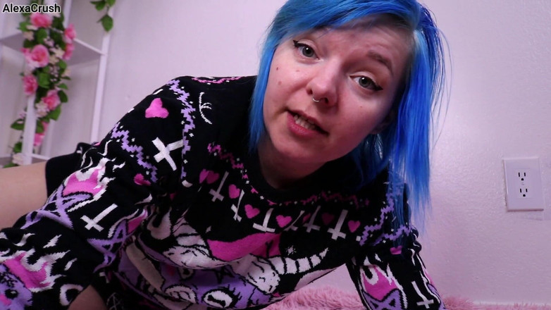 AlexaCrush: Teman wanita cemburu memberikan awak seorang yang handy