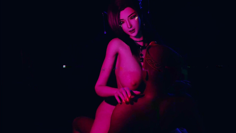 X Hentai: Schönes küken in der bar - 3D-animation 236