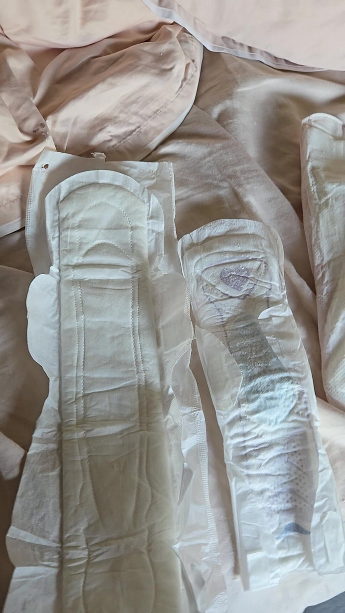 Takepad: Mare tampon de măsurare și plasare în chiloți