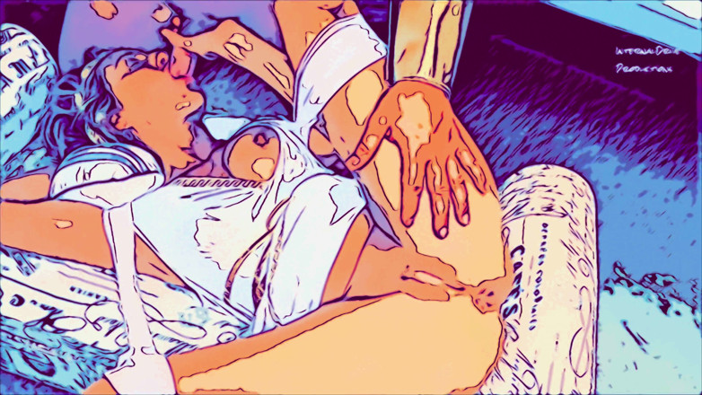 InternalDrive: Ass to mouth machine. Hentai cartoon style
