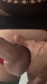 Juicy Quick Cum in Lingerie