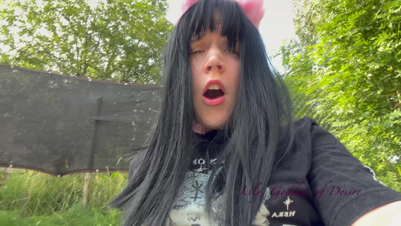 Lily, Goddess of Desire: Goth jezdí na tvém penisu s Ahegao pusou