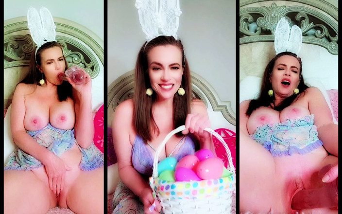 Nikki Nevada: Regardez nikki le lapin sexy jouir pour vous ce Pâques -...