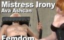 Picticon bondage and fetish: 여주인 Irony 그리고 Ava Ashcan 펨돔 본디지 핫 왁스 클라이맥스 GMWL2310