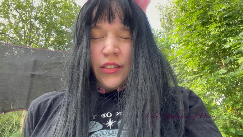 Lily, Goddess of Desire: Goth Rides Your Cock with Ahegao Face