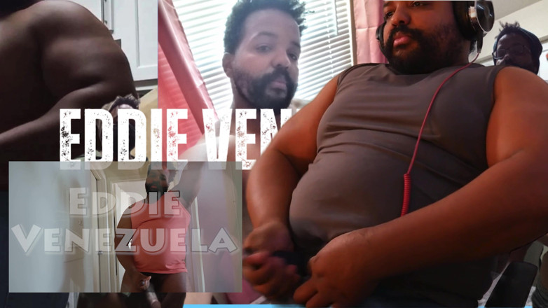 Eddie Venezuela: Black Stepdaddy Reacts to His Own Cumshot Video!