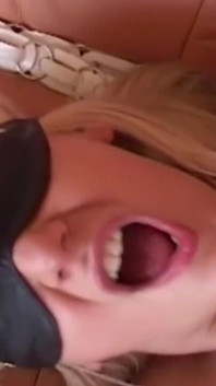Blindfolded Blonde Takes Cock in Every Position