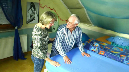 Deutschland porn: Babcia niemiecka para!